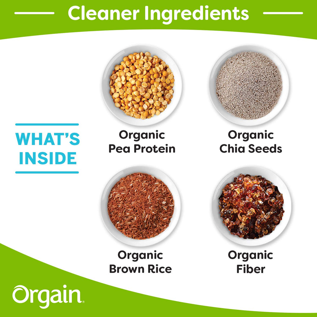 Organic Plant Based Vanilla Bean Protein Powder B8645
