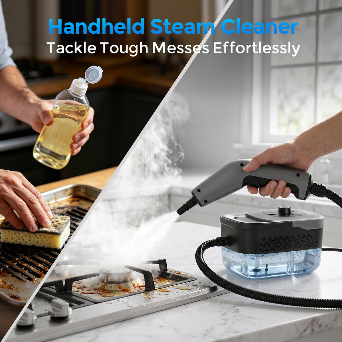Portable 1800W Handheld Steam Cleaner F839663