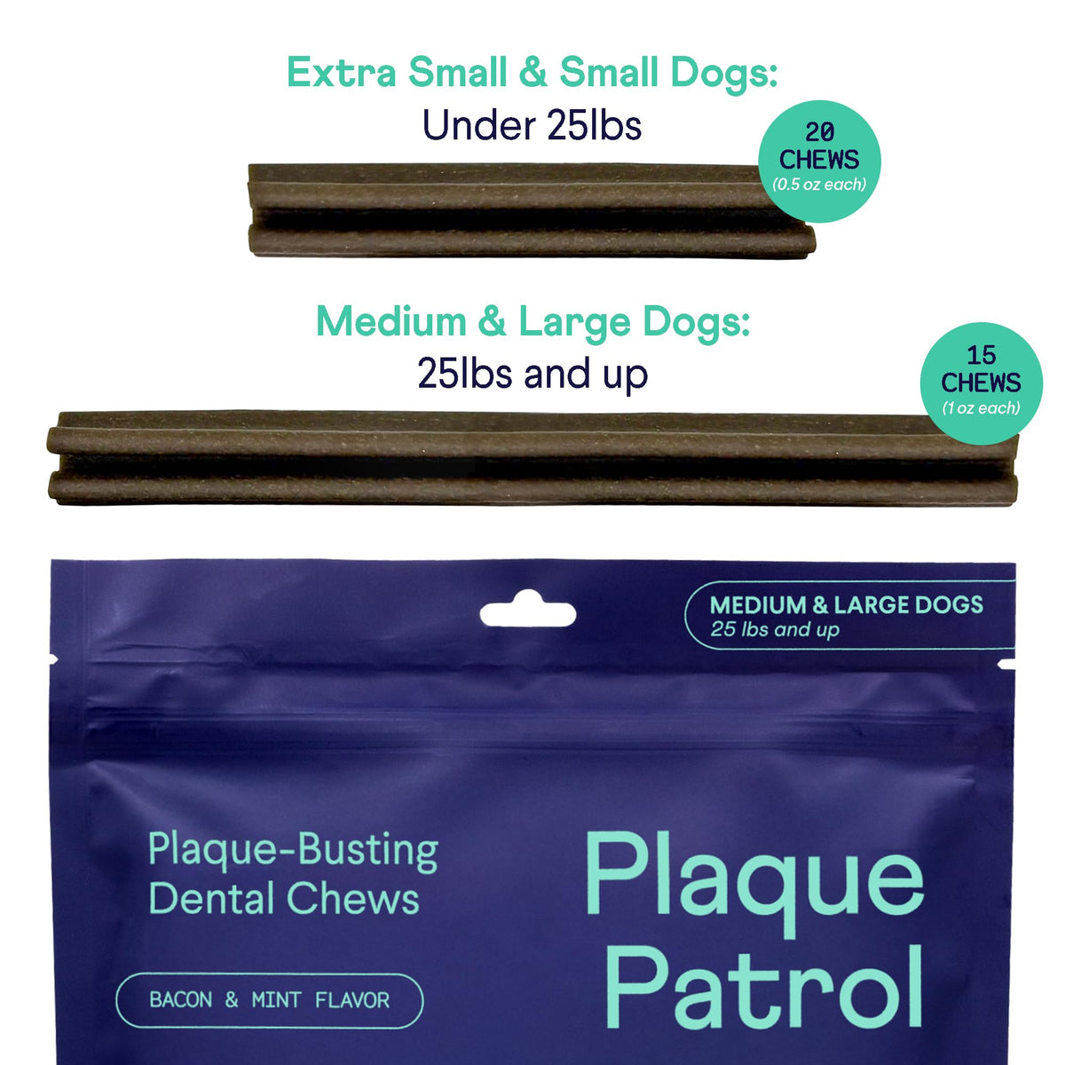 Dental Chews for Dogs 25+ lbs O37693