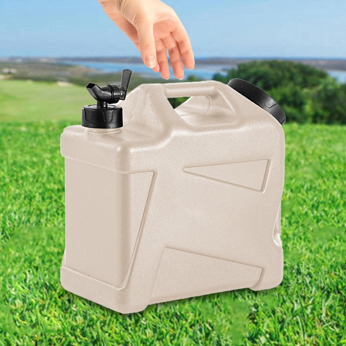 Portable 12L Water Container with Faucet M965484