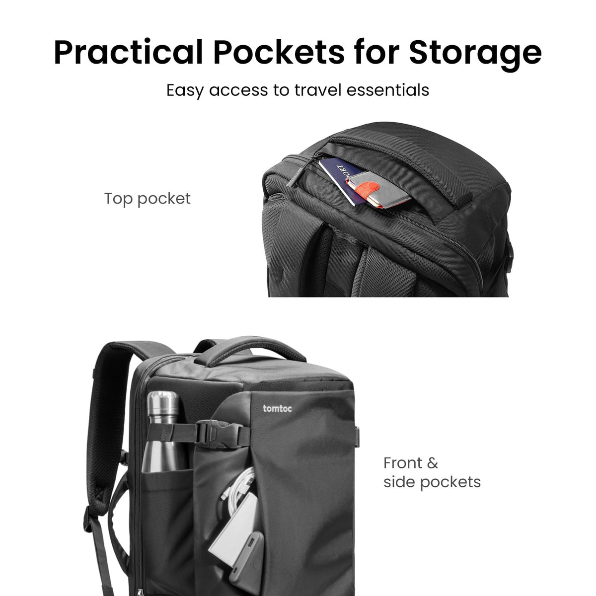 40L TSA Carry On Travel Backpack V183