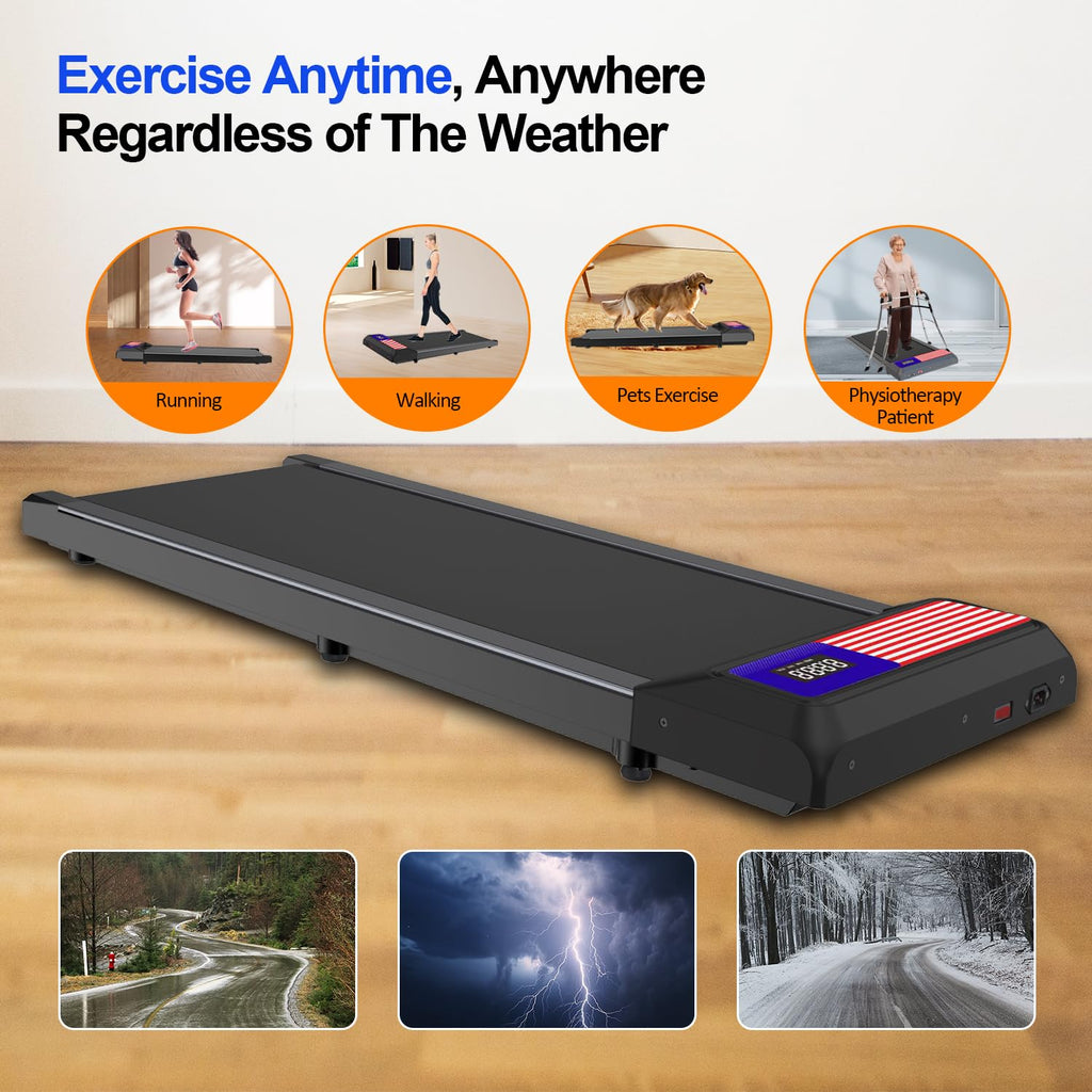 Under Desk Treadmill with 5% Incline M909