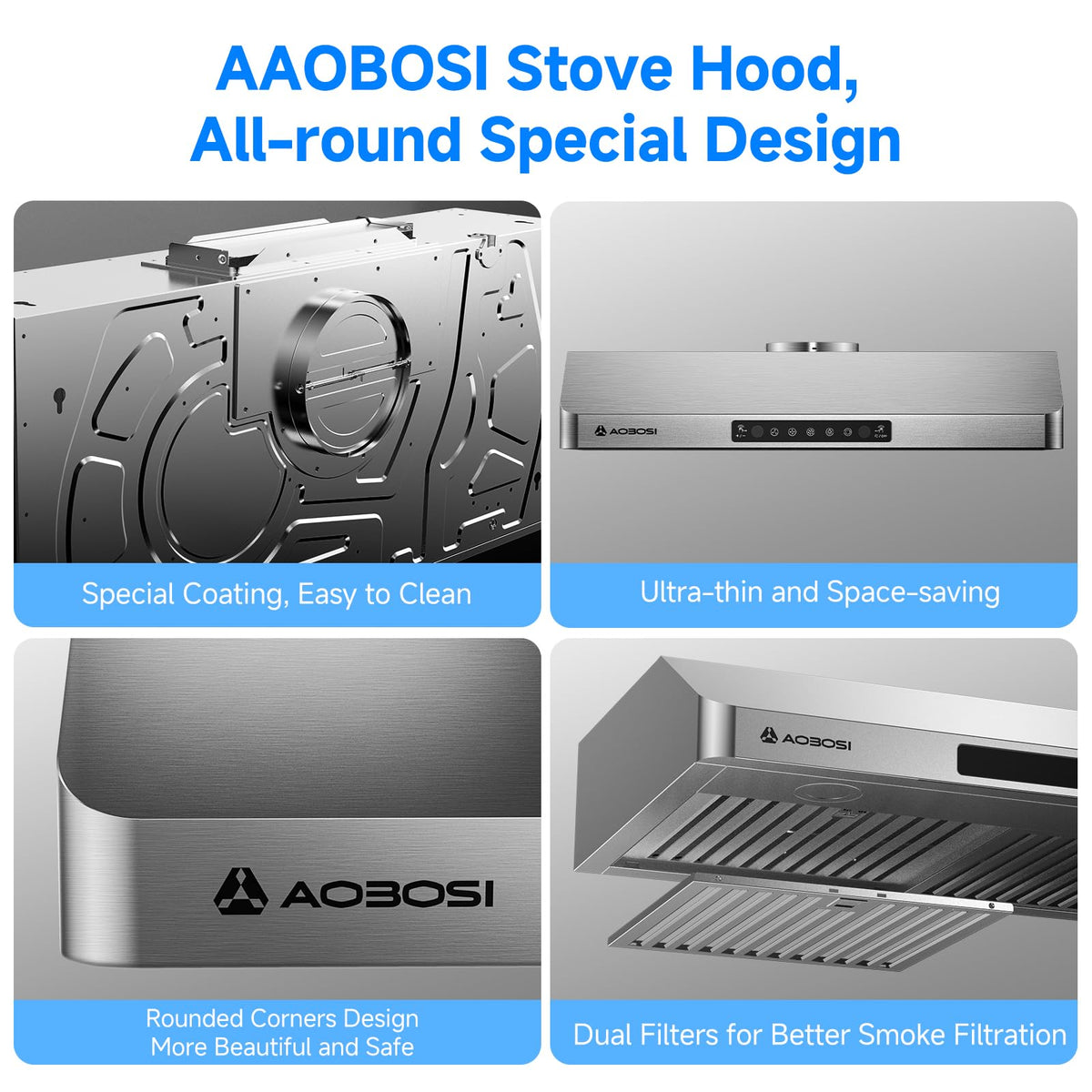 30 Inch Stainless Steel Under Cabinet Range Hood K47035