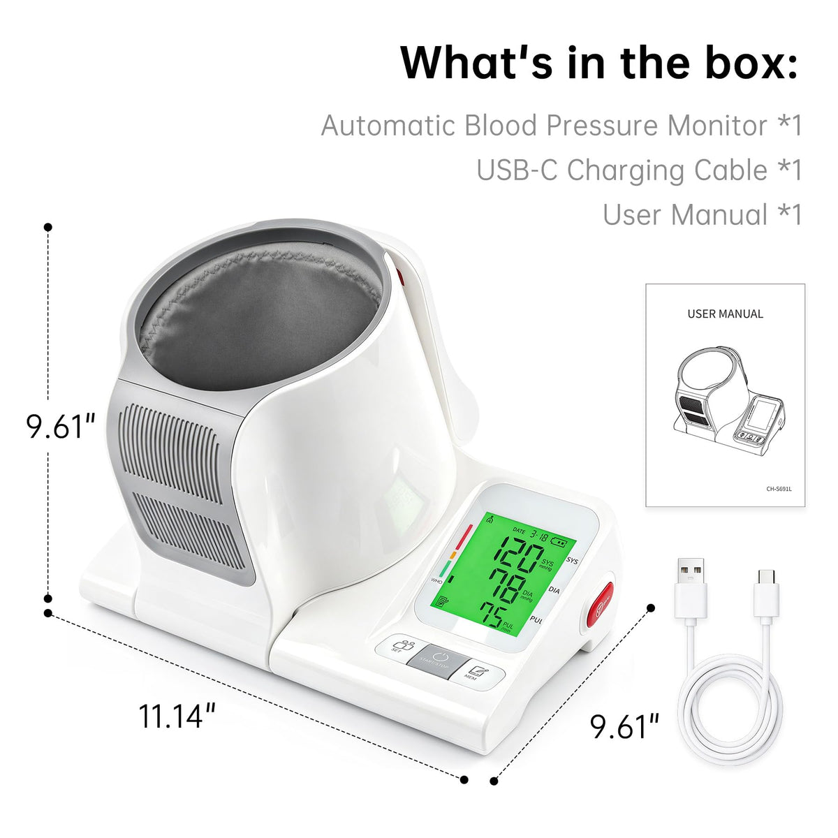 Blood Pressure Monitor Auto-Fit Cuff D6667