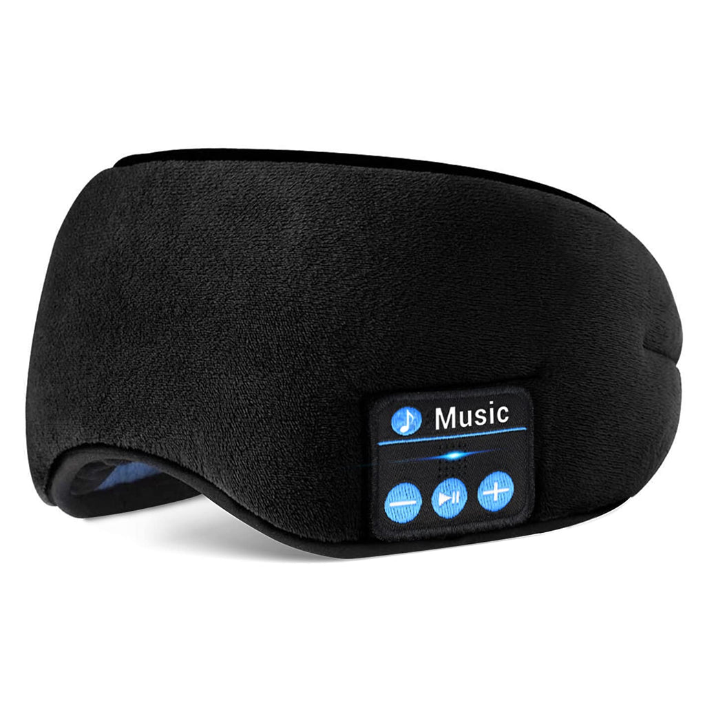 Bluetooth Sleep Headphones Eye Mask with Speakers and Microphone L3858