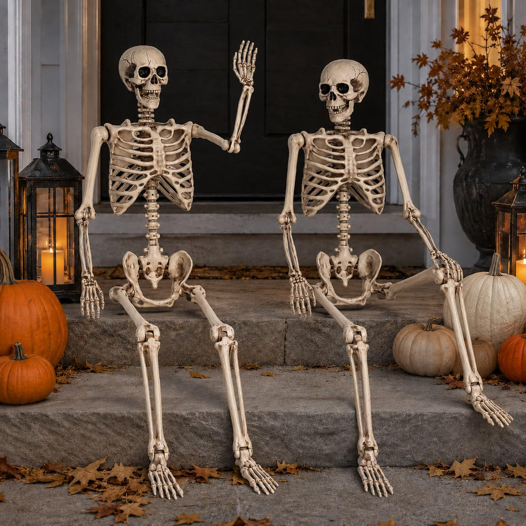 5.4 Ft Life Size Posable Skeleton R7377