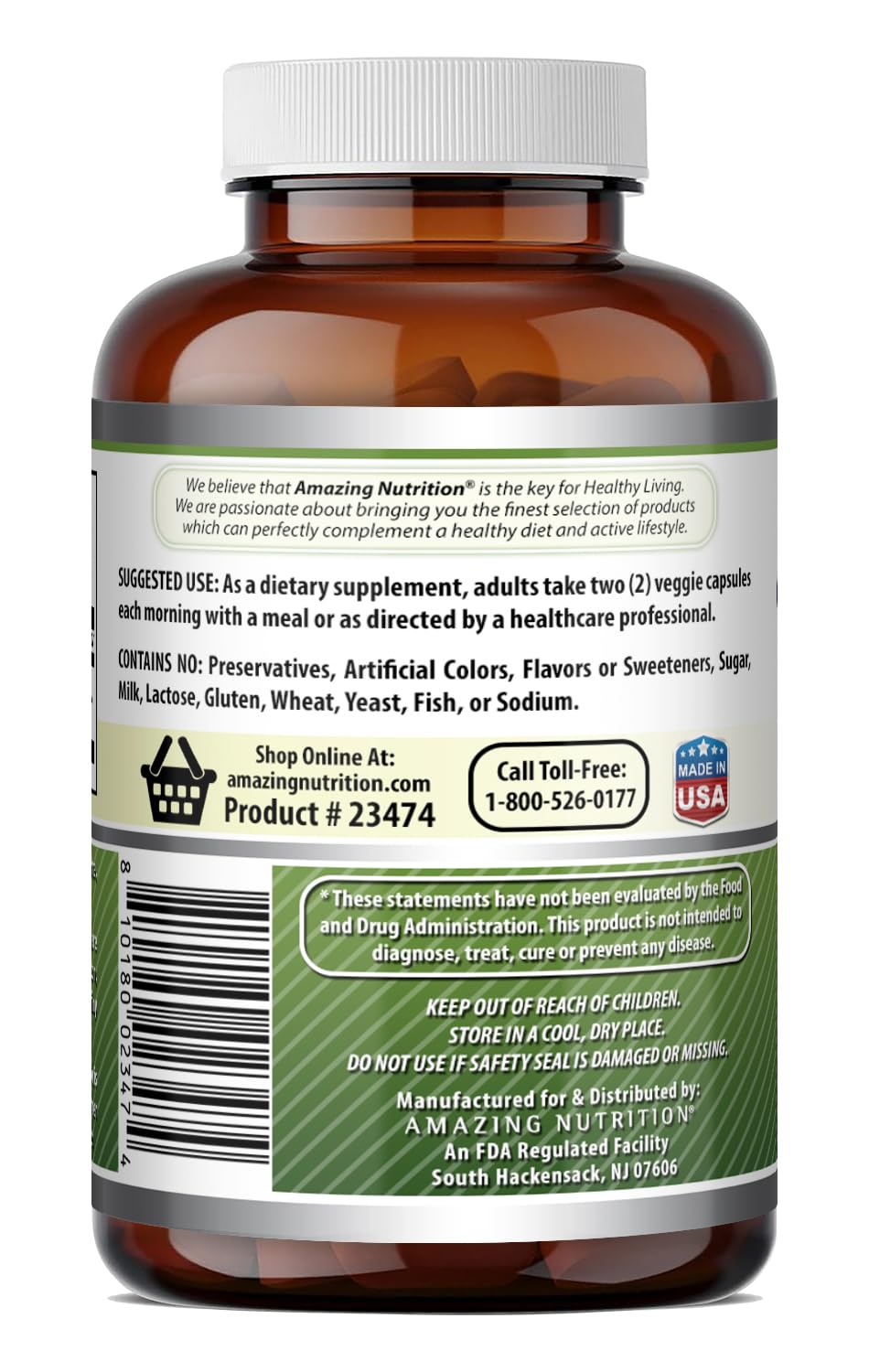 Moringa 4:1 Extract 1000 Mg Veggie Capsules M501