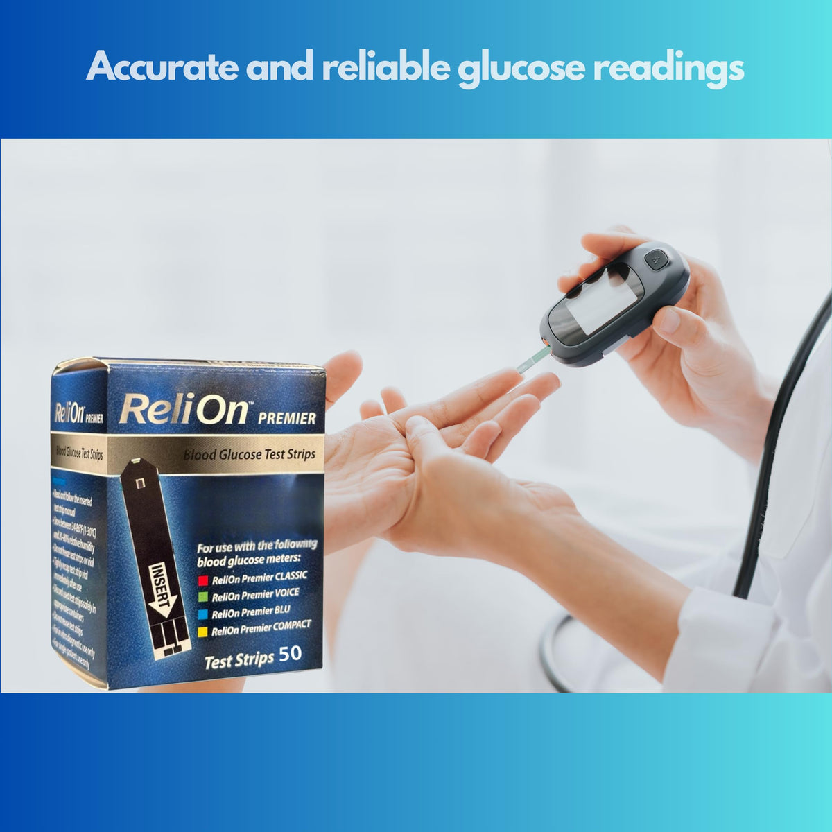 Blood Glucose Test Strips 50ct T57597