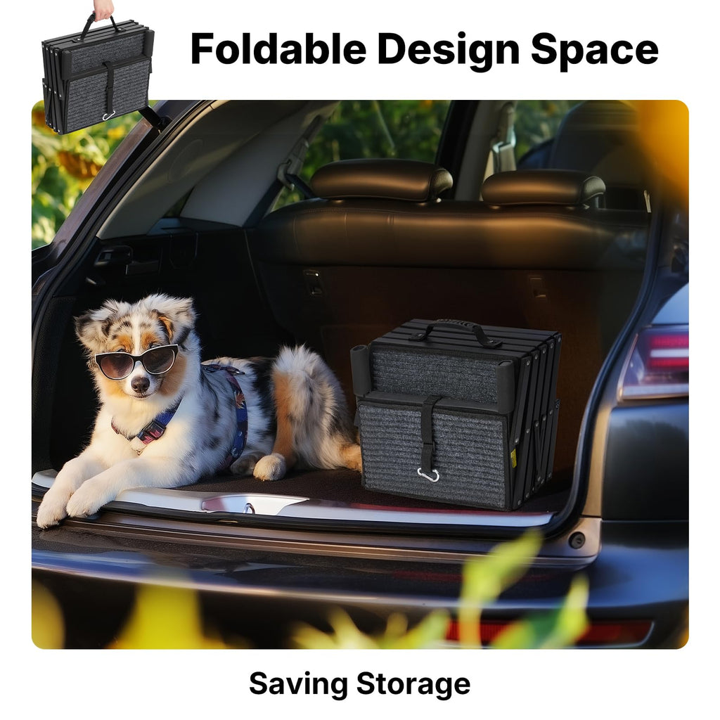 Foldable Dog Steps 17" W M910
