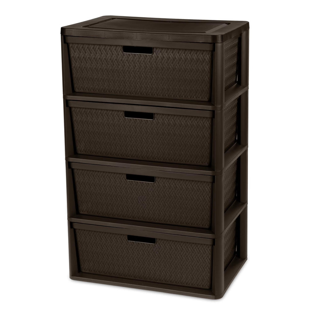 3 Drawer Storage Organizer Tower with Carry Handles V834