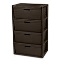 3 Drawer Storage Organizer Tower with Carry Handles V834
