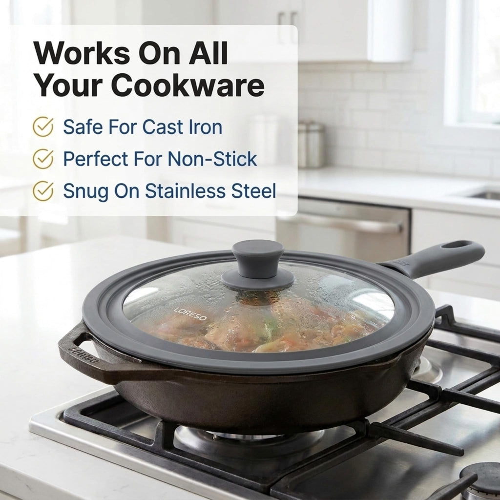 Universal Lid for Pots, Pans & Skillets, 7.5-11.5" S30376