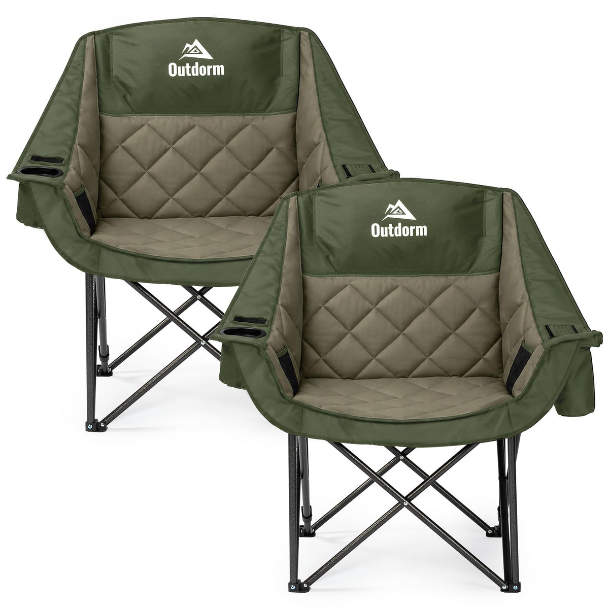 Oversized Camping Chairs 2 Pack M31504
