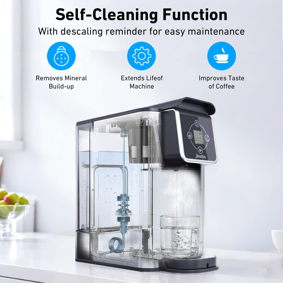 3-in-1 Single Serve Coffee Maker with 50oz Removable Water Reservoir G52391