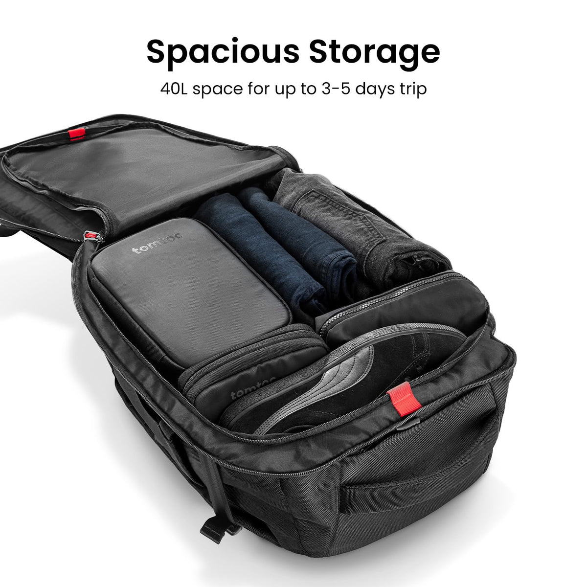 40L TSA Carry On Travel Backpack V183