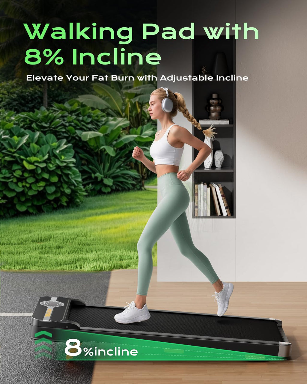 Walking Pad Treadmill Q141