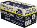 Heavy Duty Contractor Bags, 32" x 50", 3 ml (Pack of 20) K9000