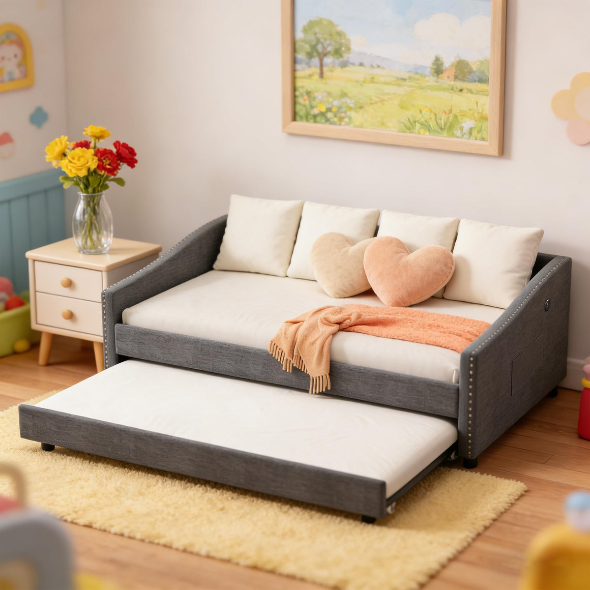 Full Size Daybed with Trundle L36336