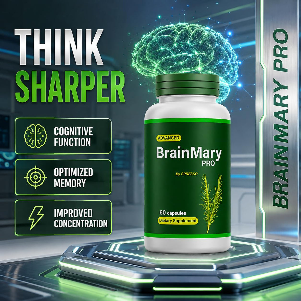 60 Capsules Supplement Pills A886954