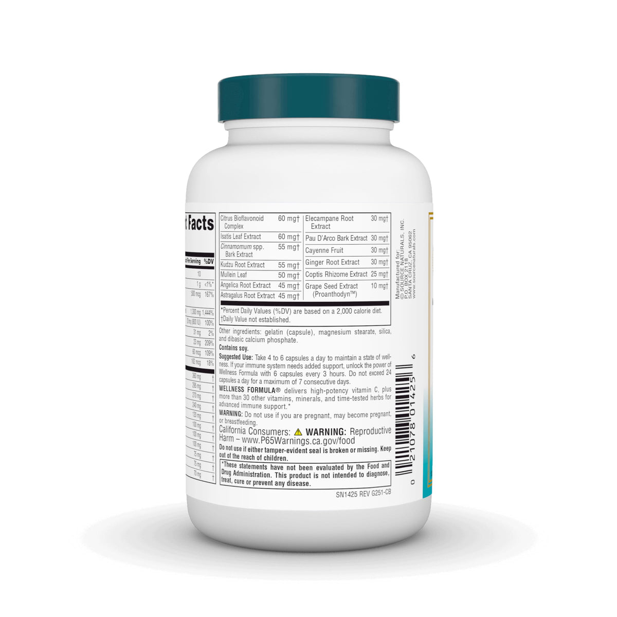 120 Capsules Immune Support H320