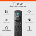 Alexa Voice Remote Pro with Remote Finder and Backlit Buttons J533