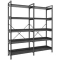 5 Tier Bookshelf with 10 Open Shelves U50430