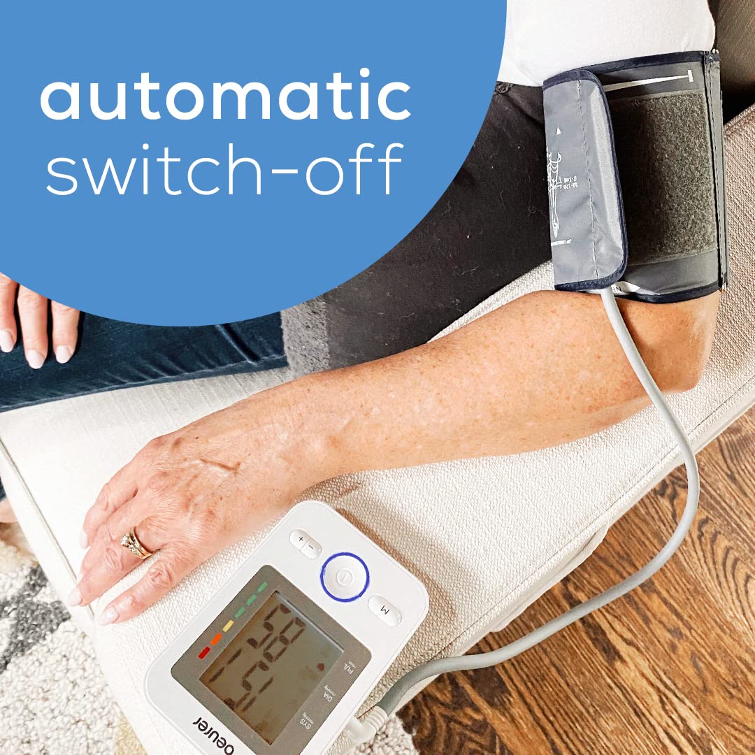 Upper Arm Blood Pressure Monitor with Large Cuff M14466