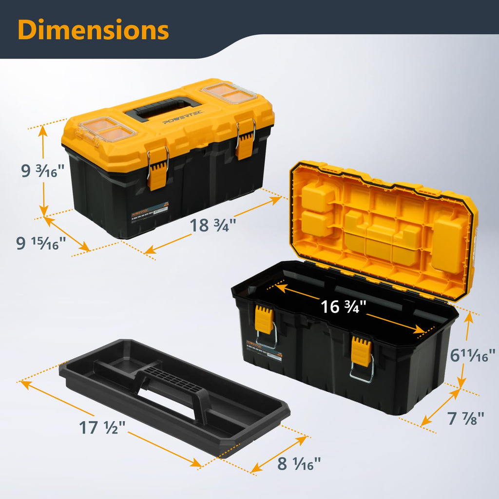 19-Inch Tool Box with Trays Y298