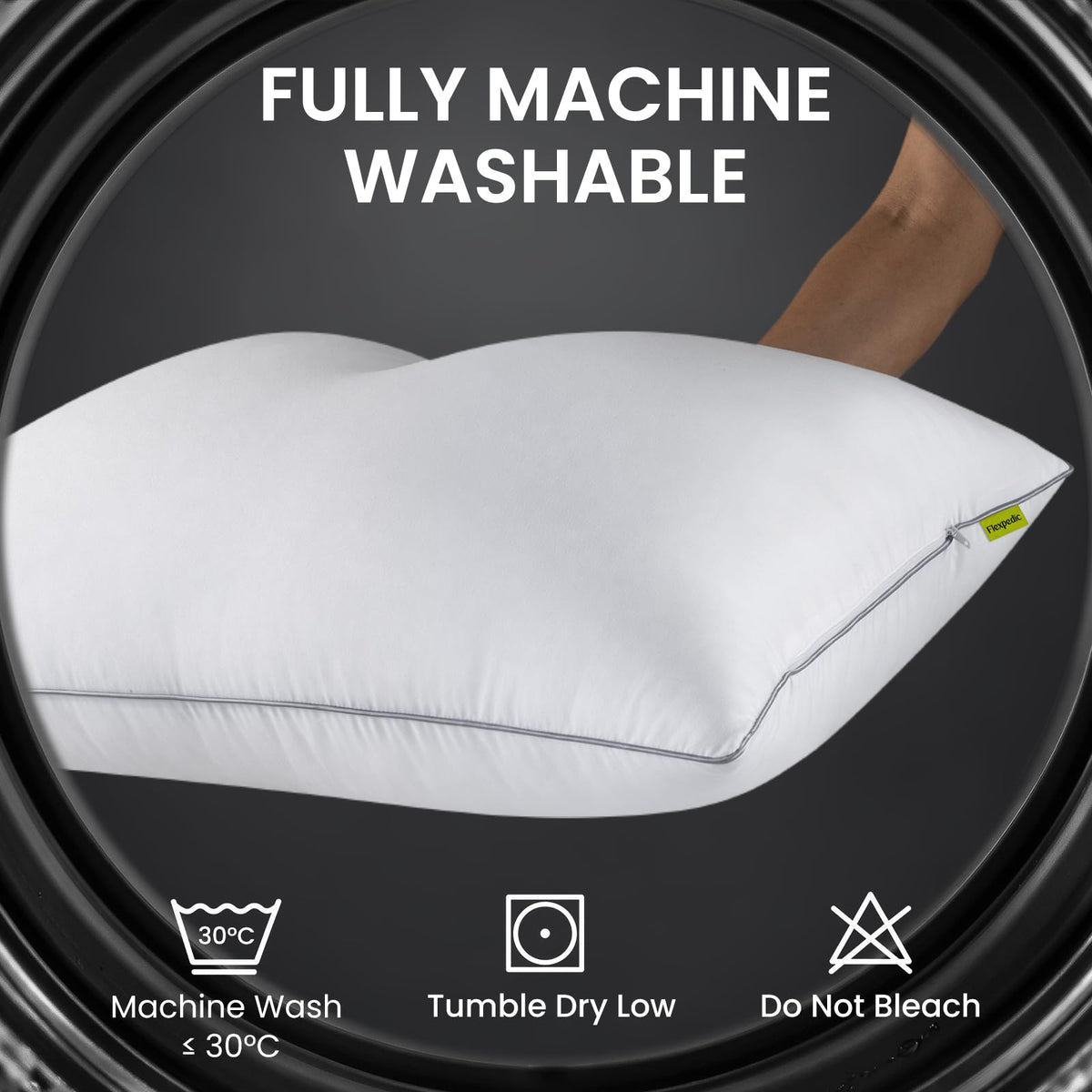 King Size Set of 2 Bed Pillows B983