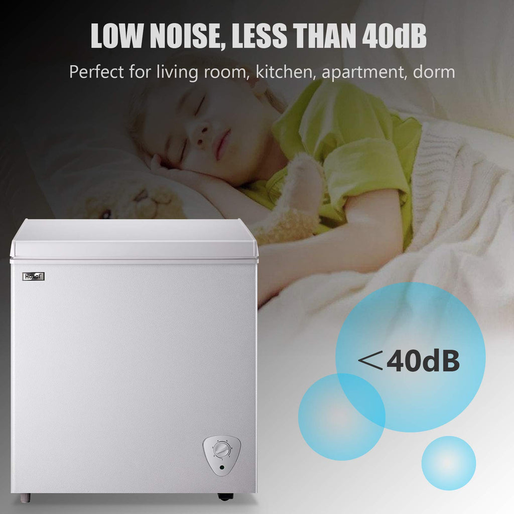 White 5.0 Cu.Ft Chest Freezer E449