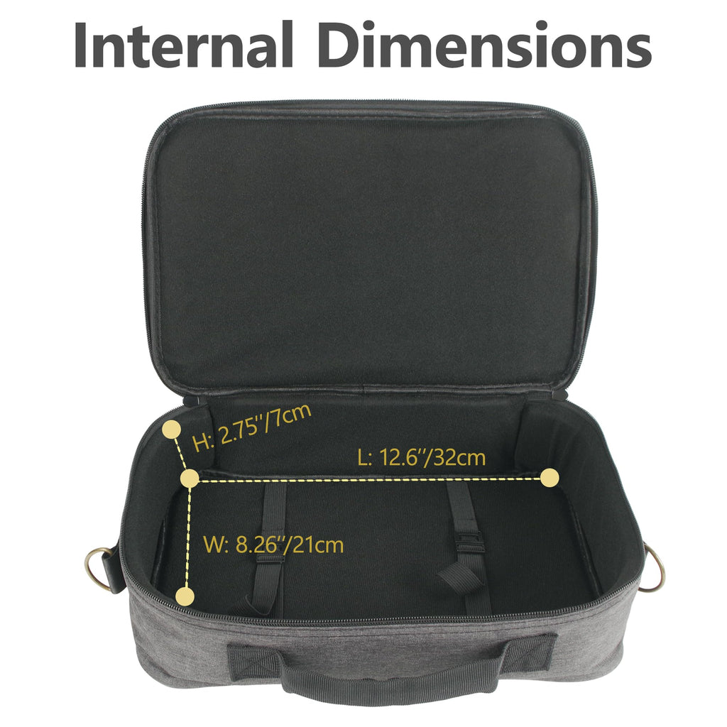 Padded Guitar Pedalboard Carry Case U59628