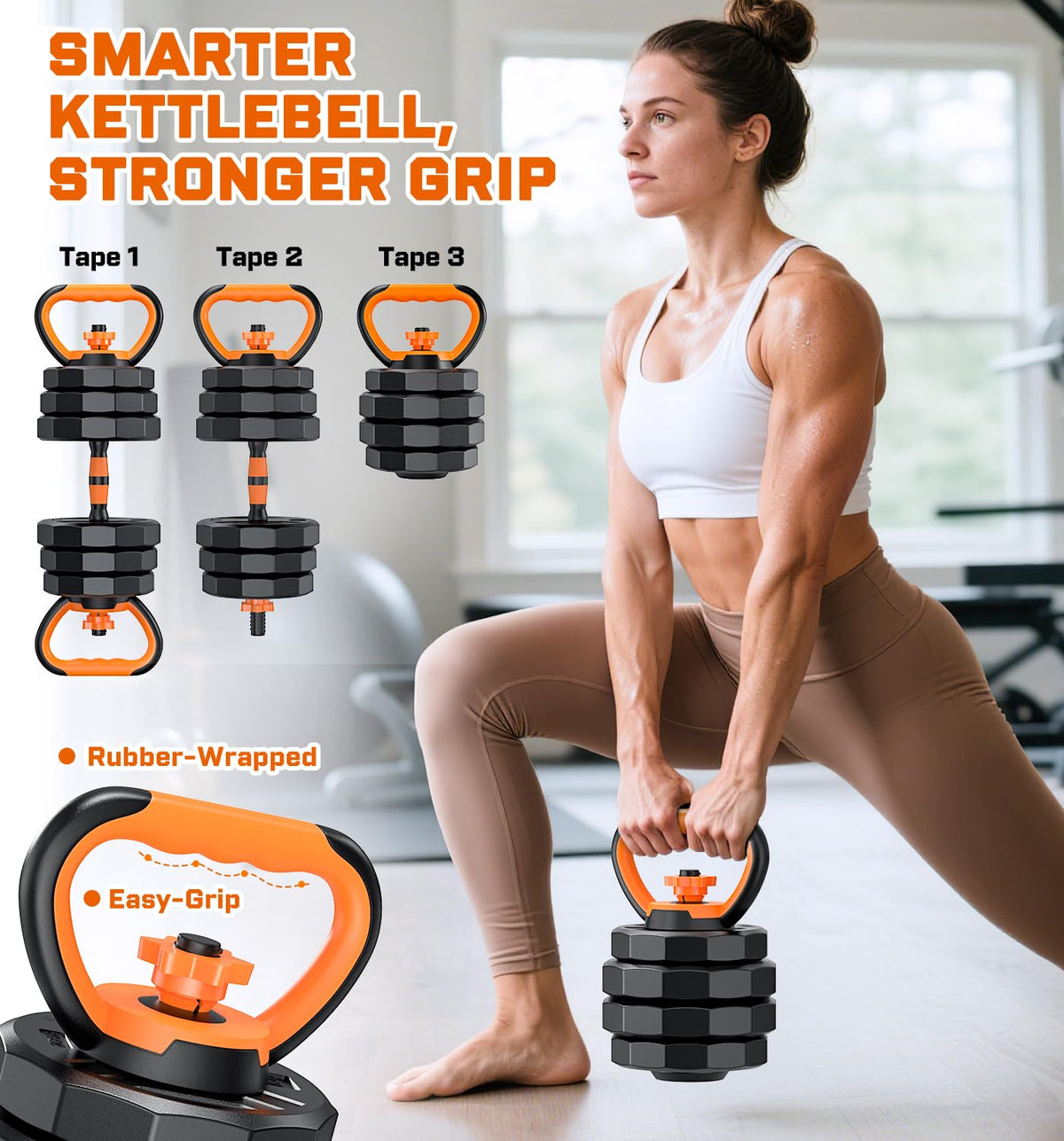 Adjustable Dumbbell Set with Connector D327