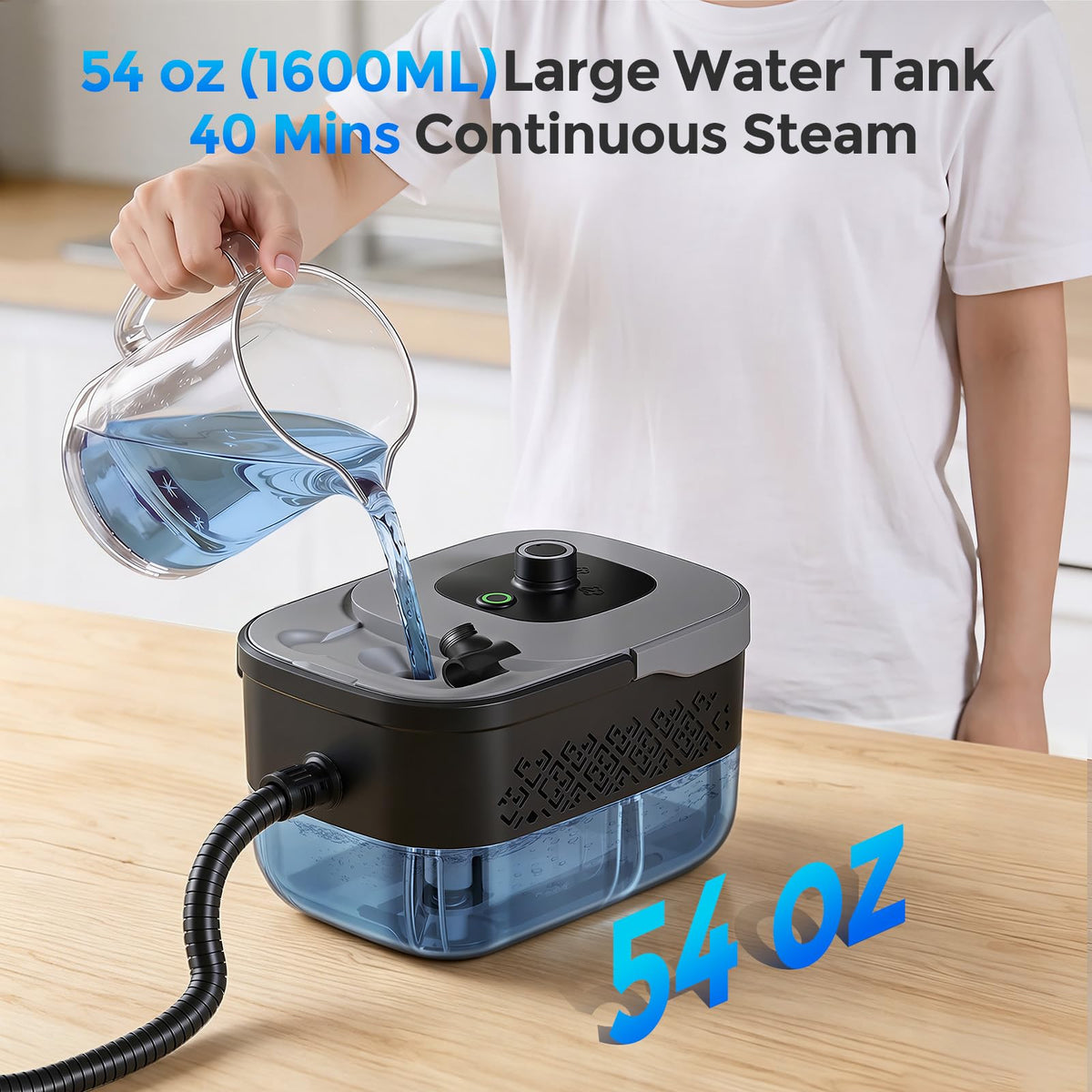 Portable 1800W Handheld Steam Cleaner F839663