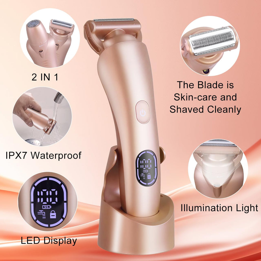 Electric Shaver for Women IPX7 Waterproof W660583