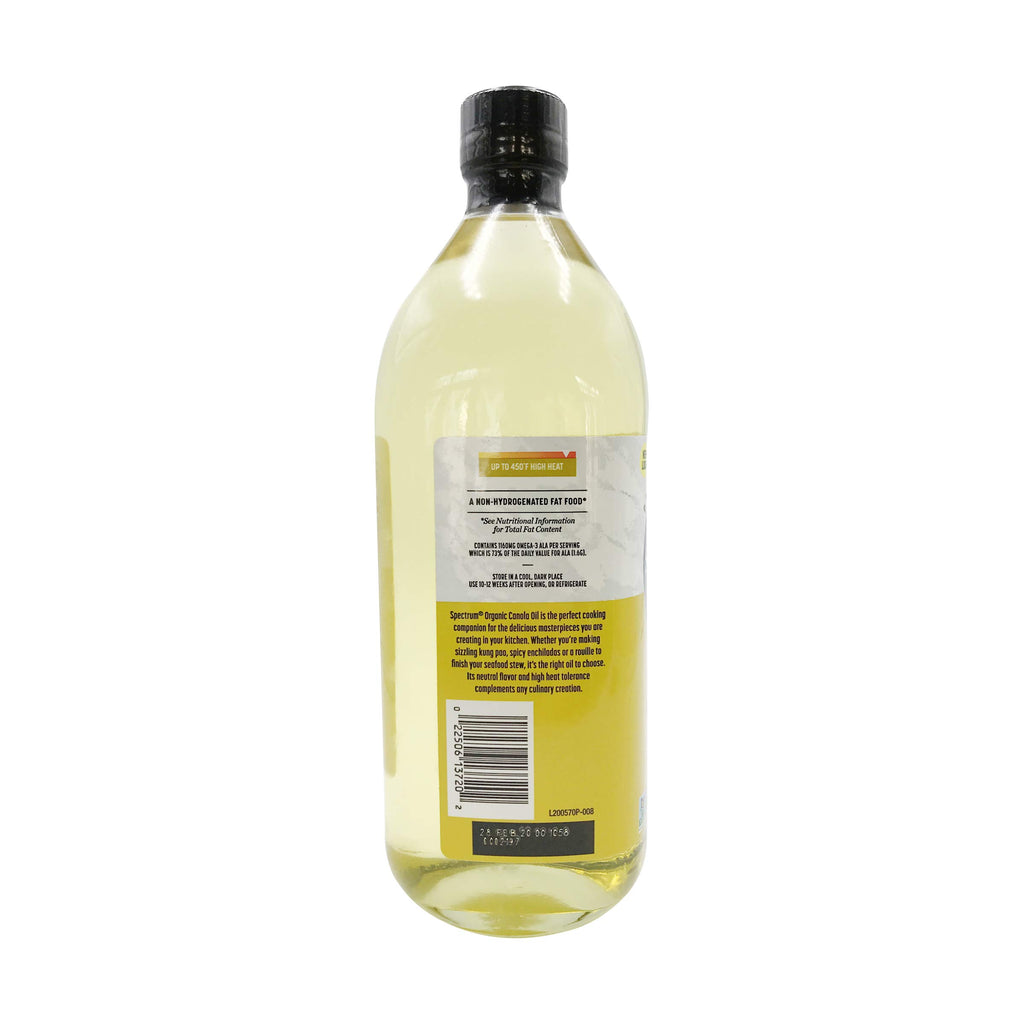 Organic Canola Oil 32 oz O2651