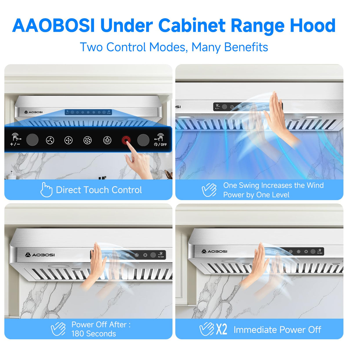30 Inch Stainless Steel Under Cabinet Range Hood K47035