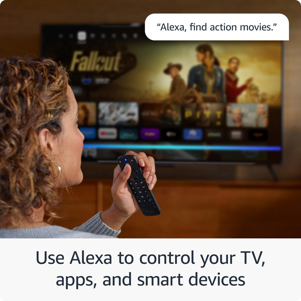 Alexa Voice Remote Pro with Remote Finder and Backlit Buttons J533