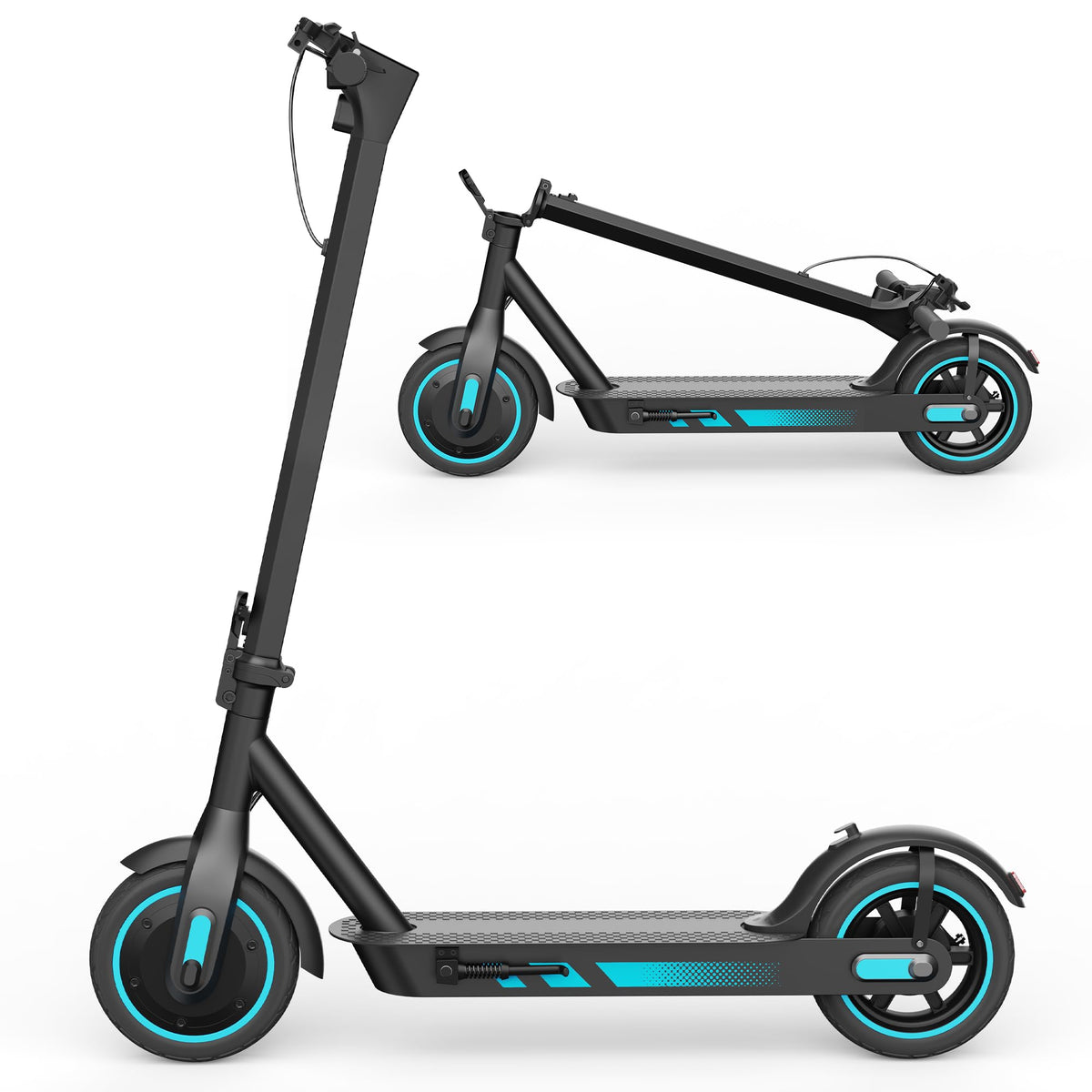 Red 500W Folding Electric Scooter J729397