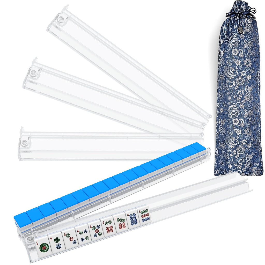 Mahjong Racks with Pushers Set of 4 C3024