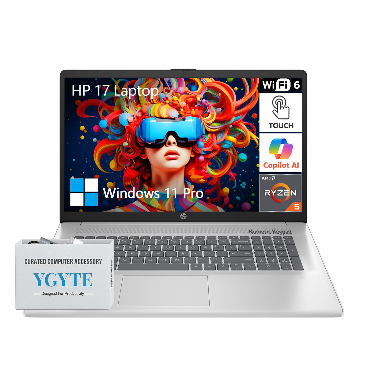 17.3" Touchscreen Laptop, 64GB RAM 2TB SSD E968