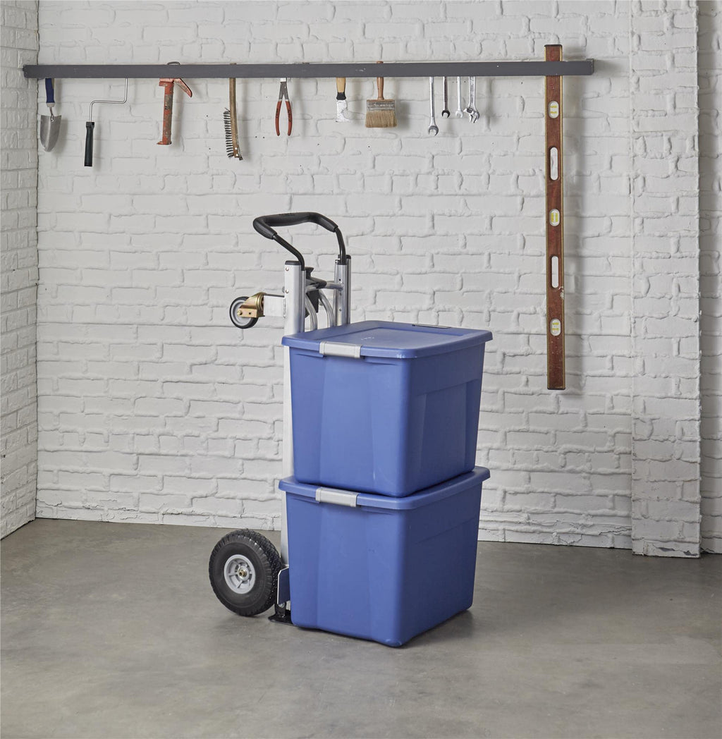 3-in-1 Folding Hand Truck Cart with Flat-Free Wheels Y824
