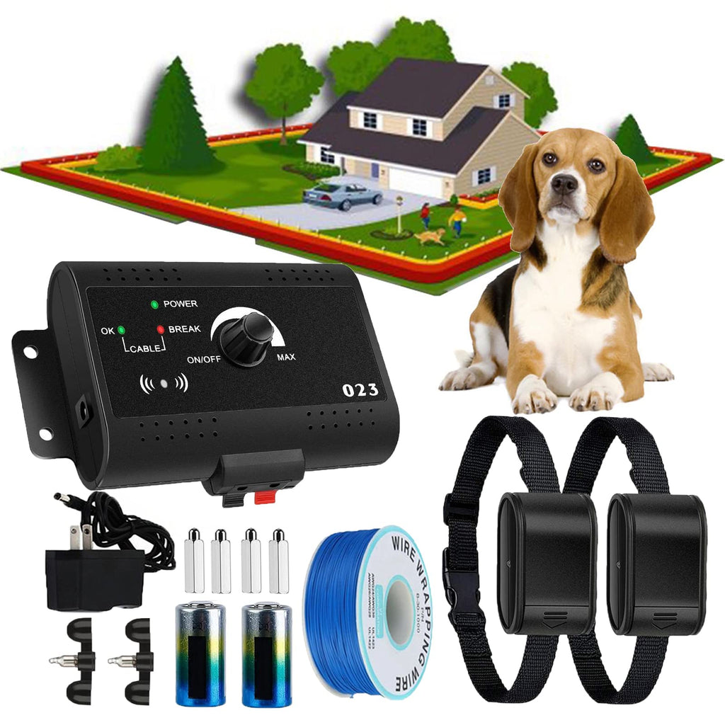 Wireless Electric Dog Fence System, In-ground/Aboveground Pet Containment System Z6116