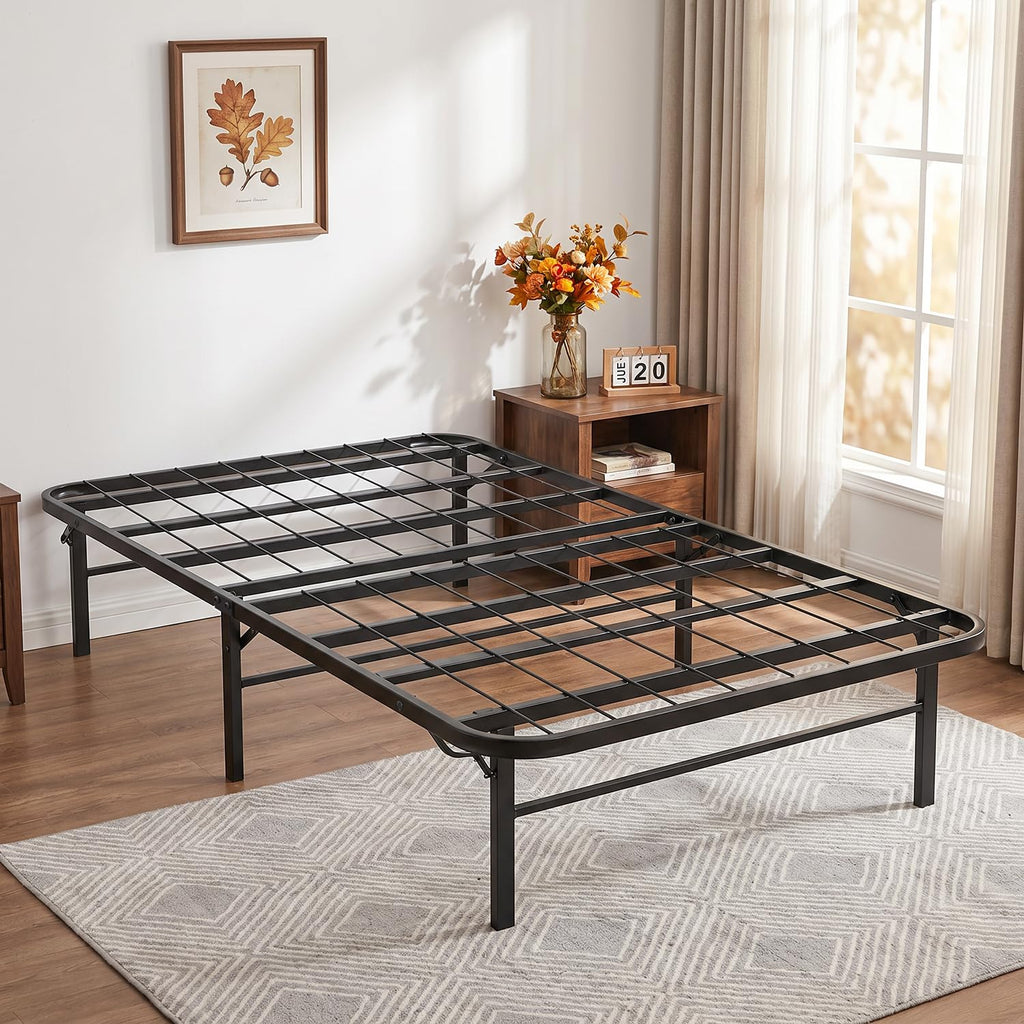 Twin Metal Bed Frame with 6 Legs V6999