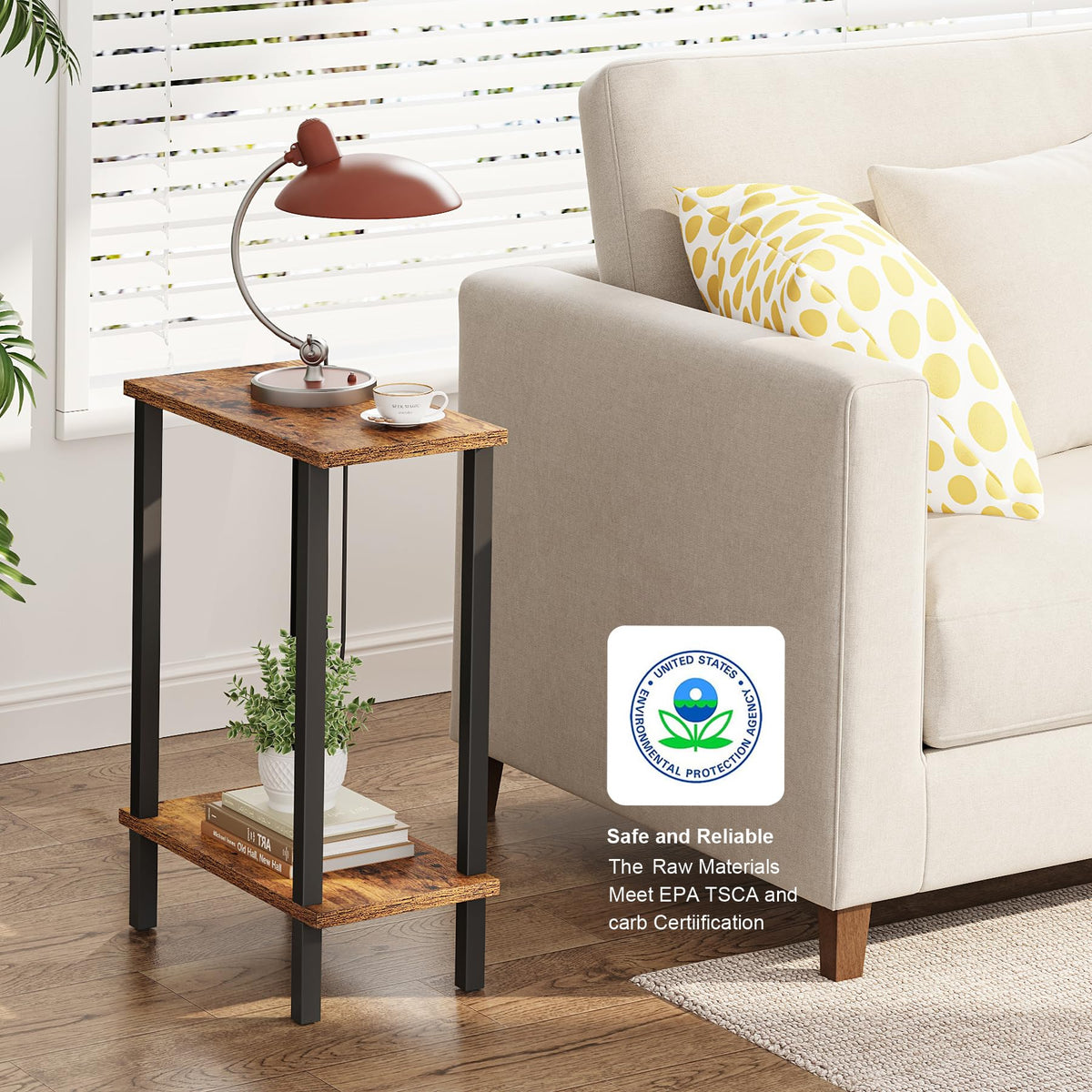 Narrow 2-Tier Side Table M557853