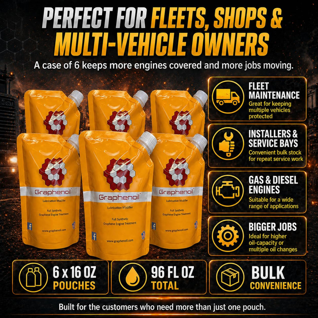 Graphene Engine Treatment, Pack of 6 – 16 oz Pouches V3073