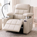 Power Swivel Recliner Chair with Motorized Adjustable Armrests X8493