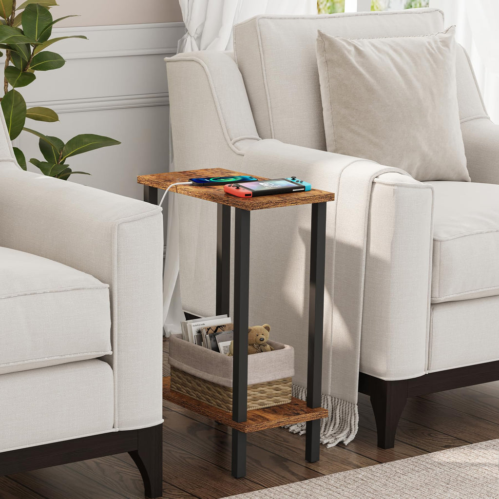 Narrow 2-Tier Side Table M557853