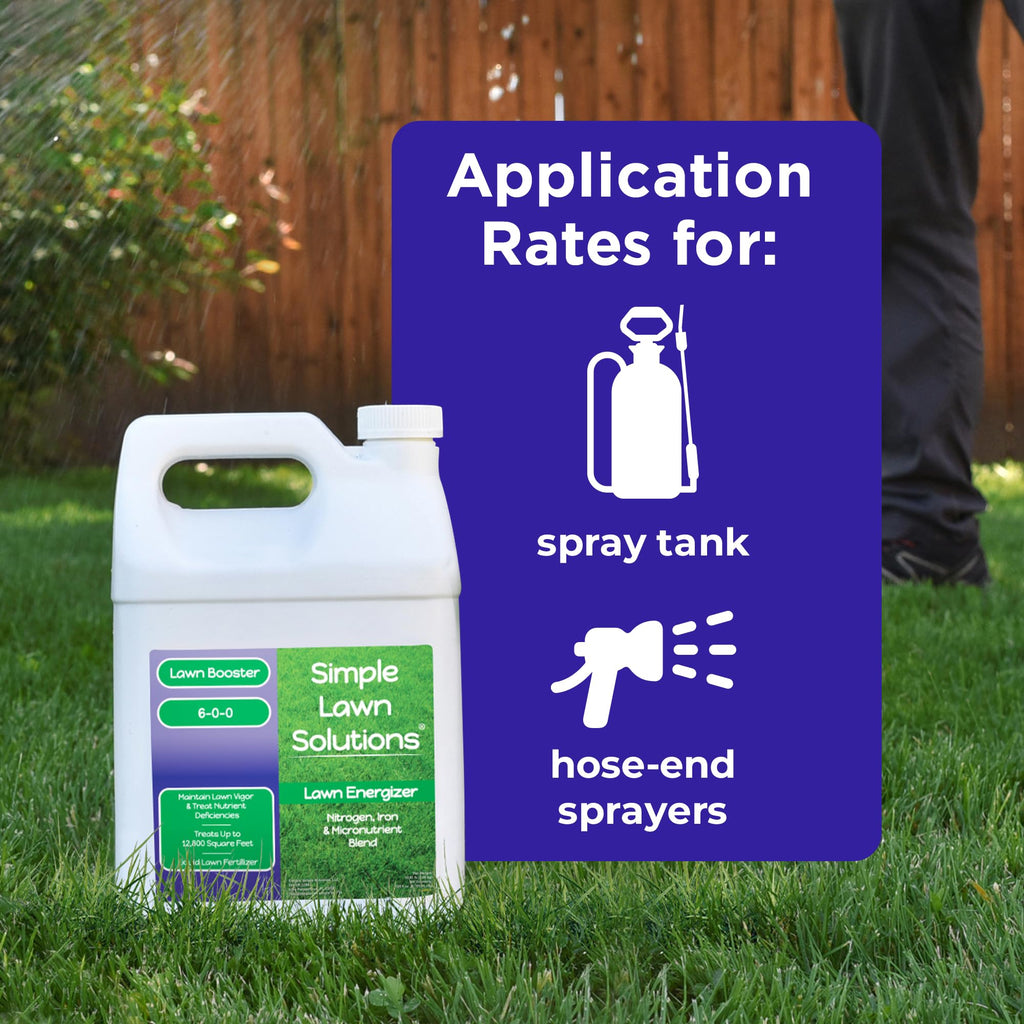 Commercial Grade Liquid Grass Fertilizer with Nitrogen, Iron, Micronutrients 1 Gallon V276