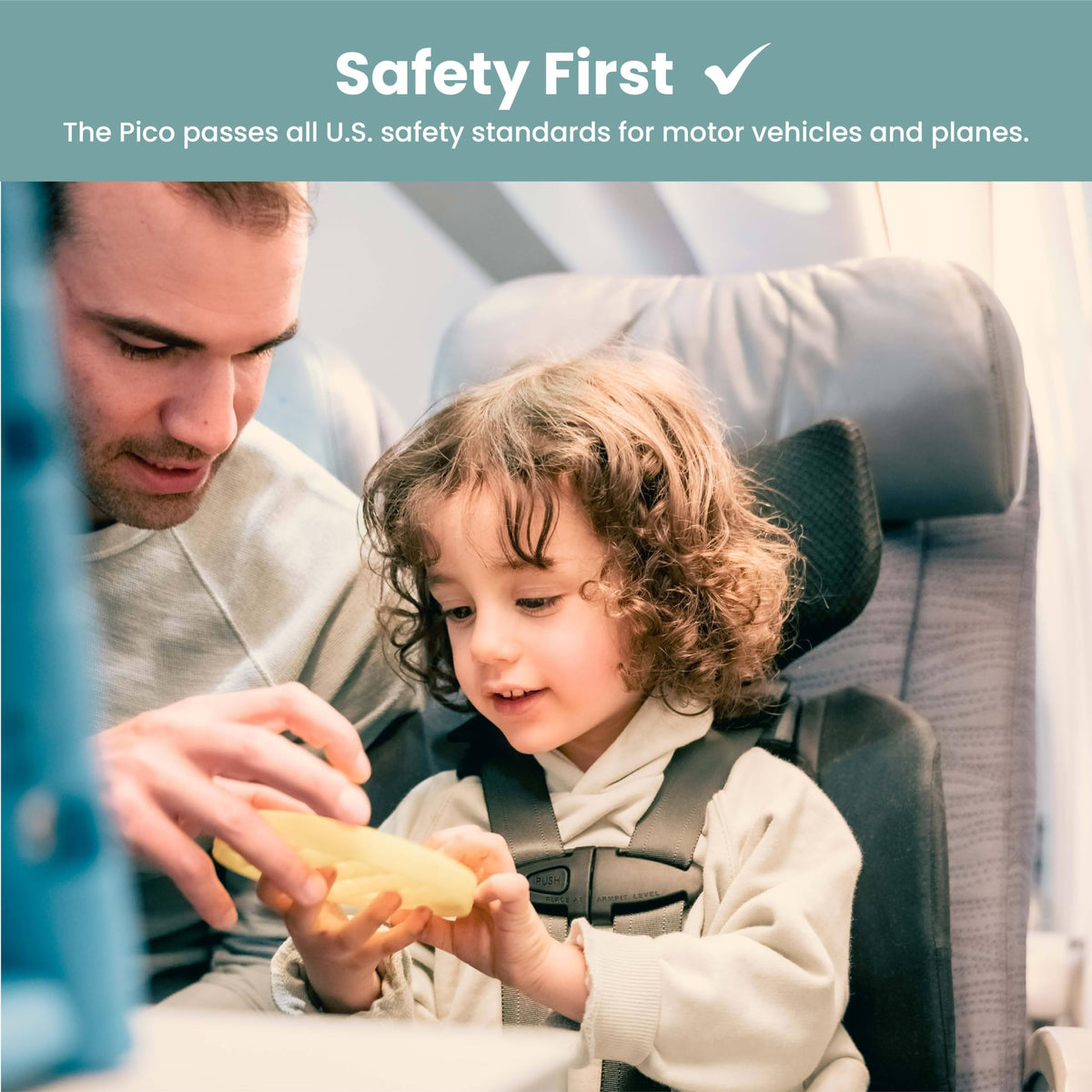 Lightweight Portable Foldable Travel Car Seat R6952