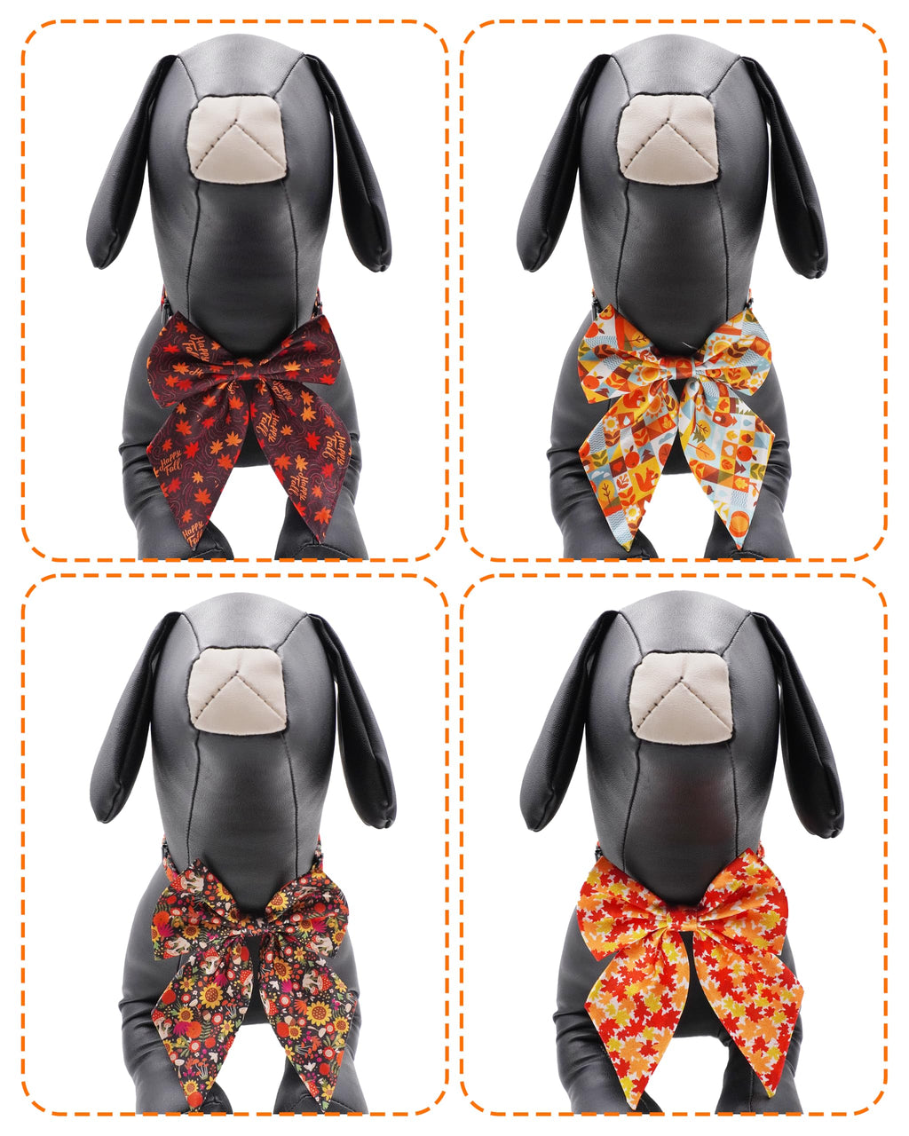 50 Pack Dog Bowties D606